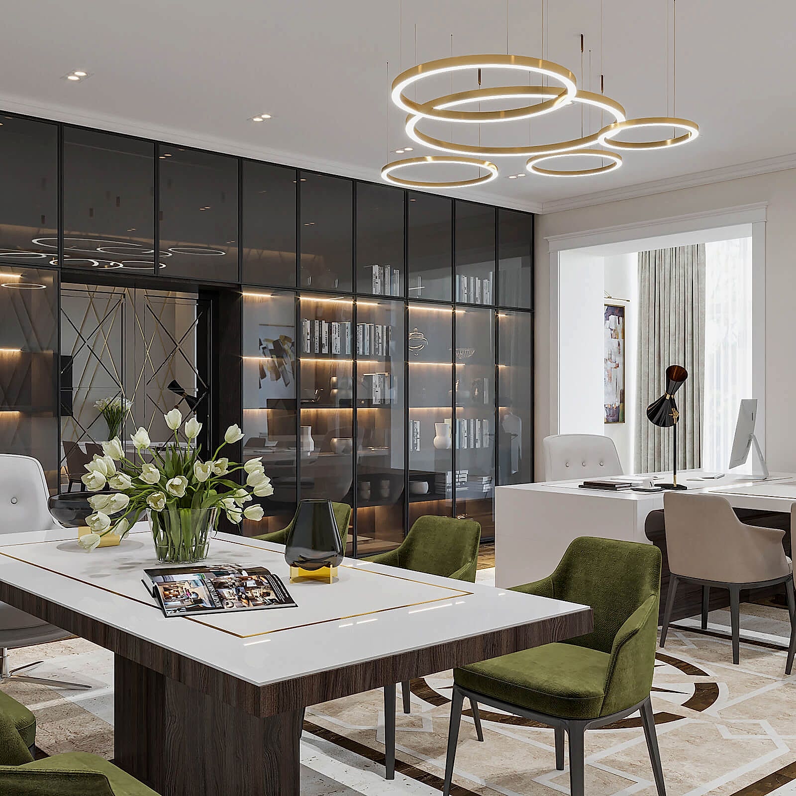 Роскошное пространство для ведения бизнеса