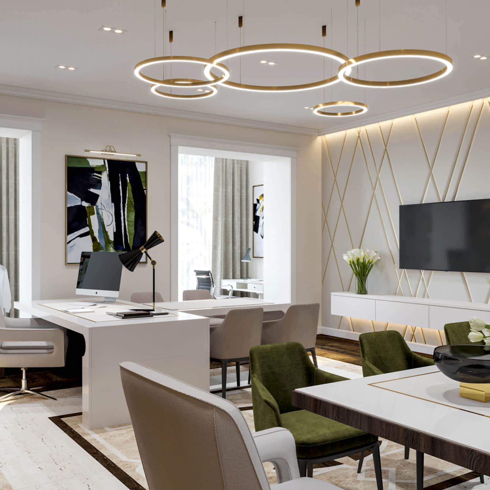 Роскошное пространство для ведения бизнеса