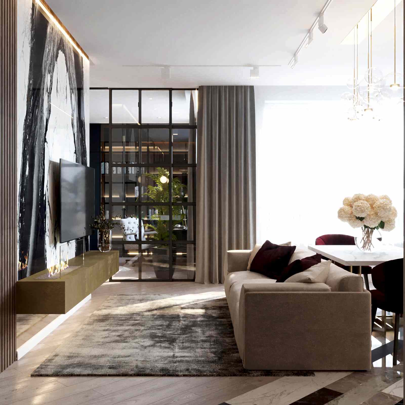 Минимализм и искусство в дизайне квартиры