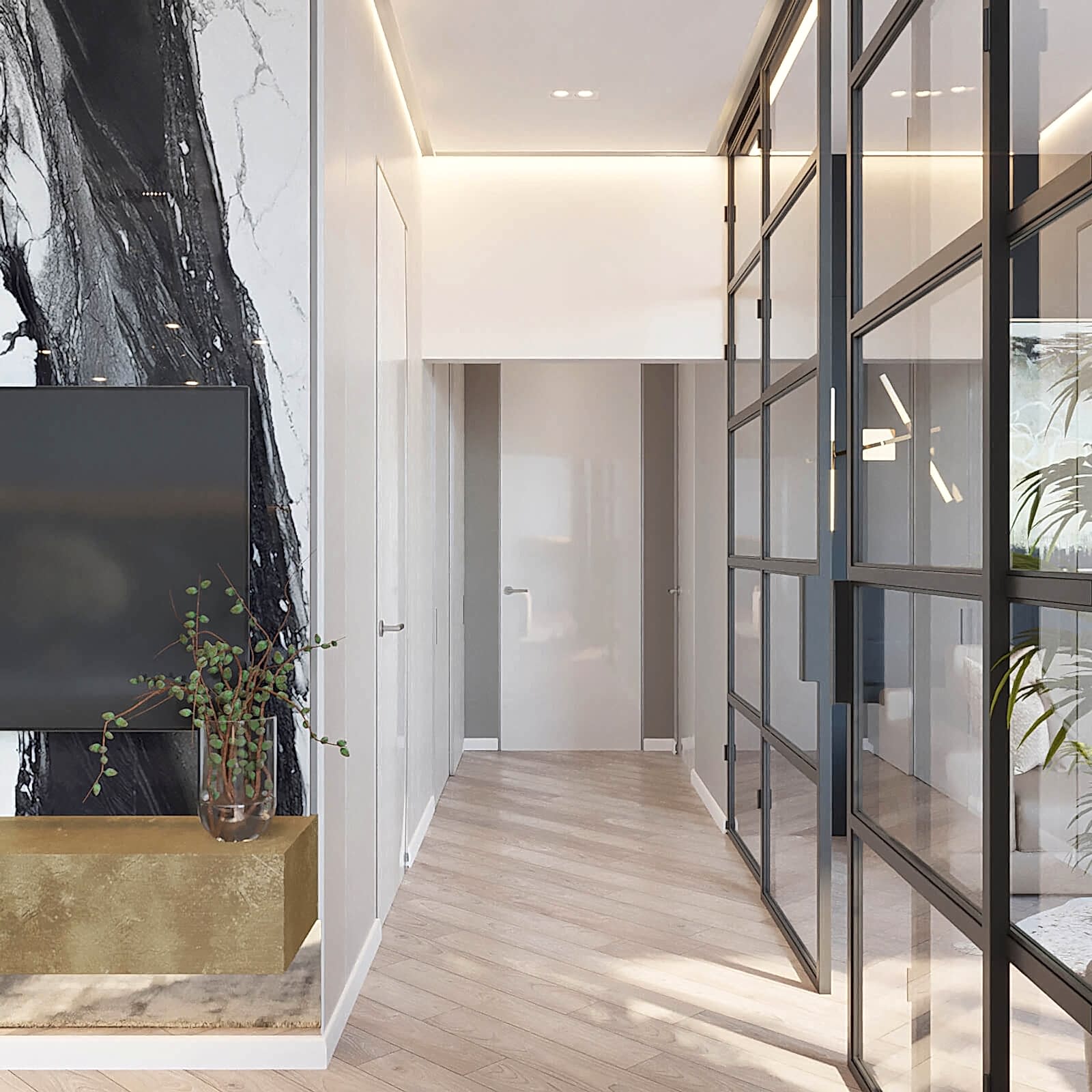 Минимализм и искусство в дизайне квартиры