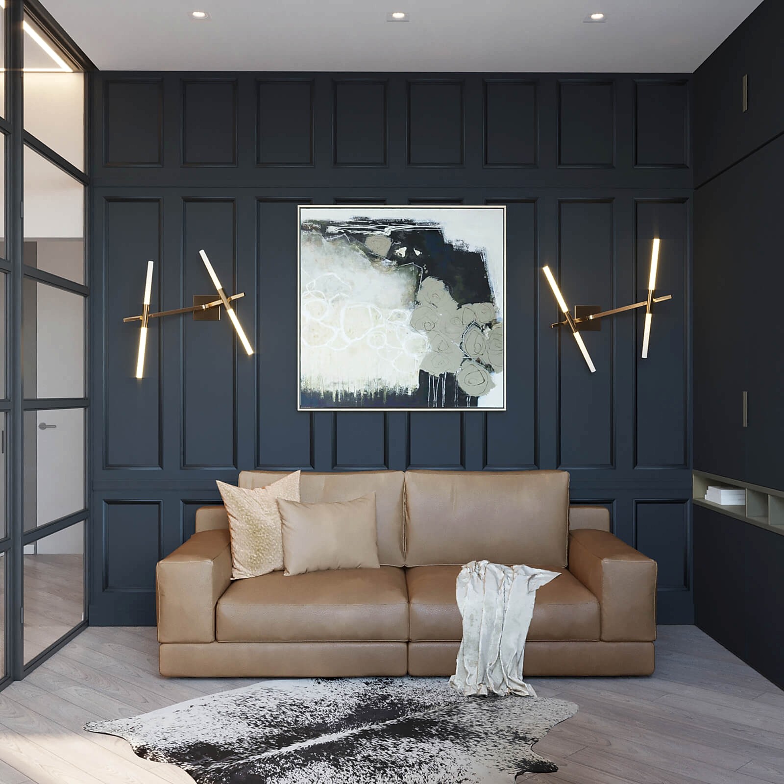 Минимализм и искусство в дизайне квартиры