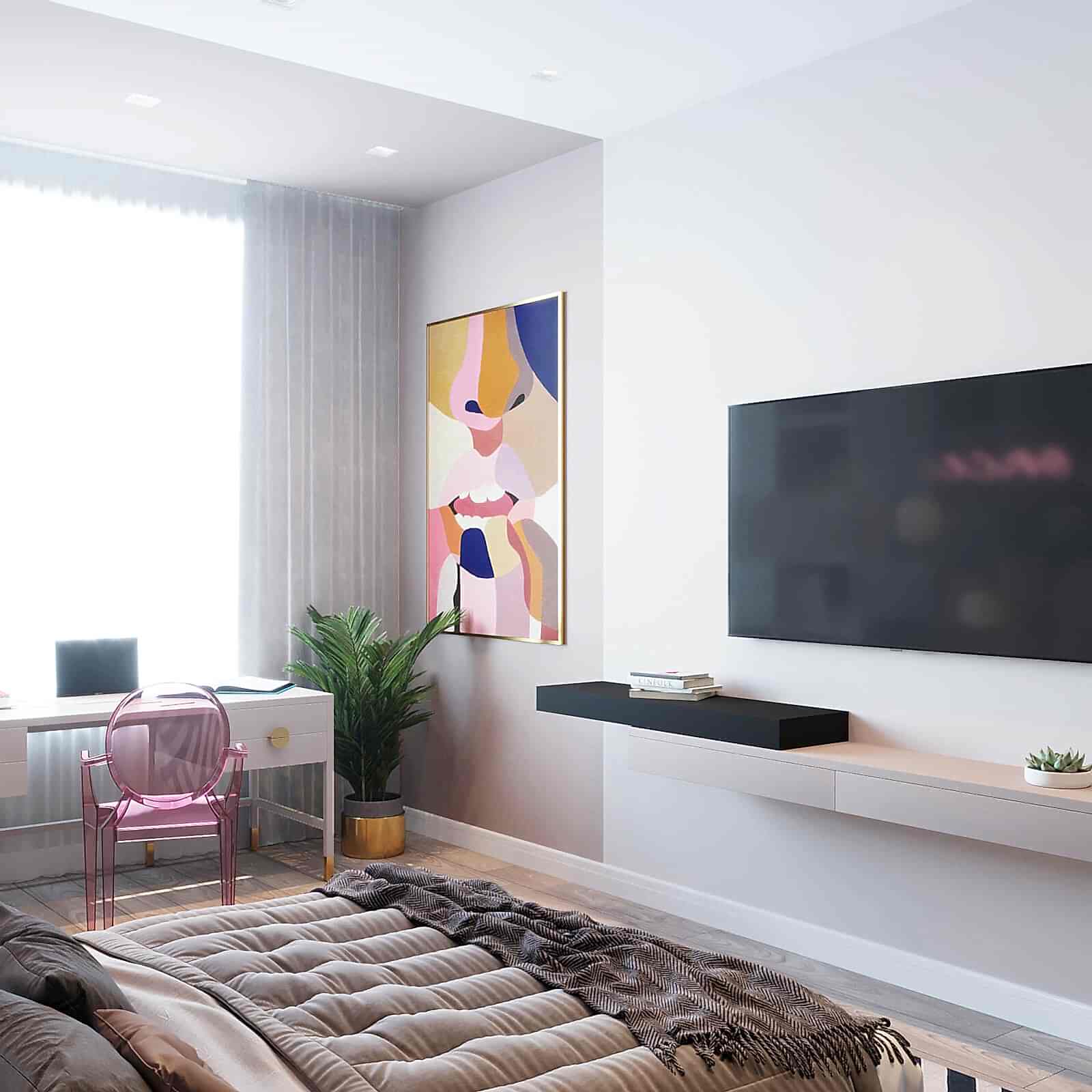 Минимализм и искусство в дизайне квартиры